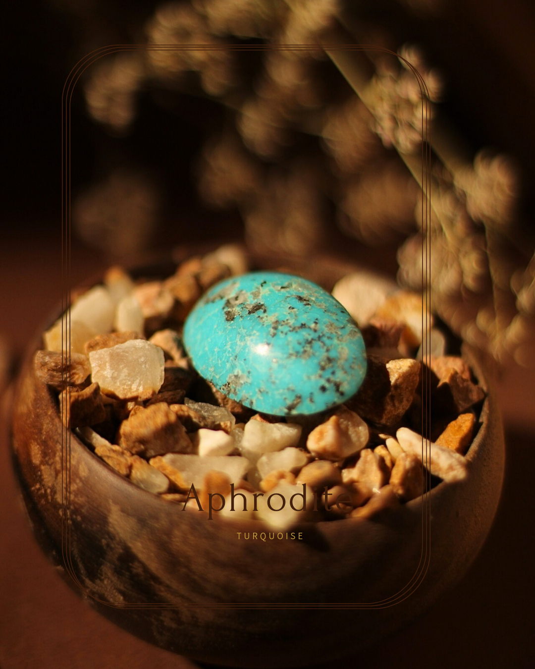 نگین فیروزه تراش دامله